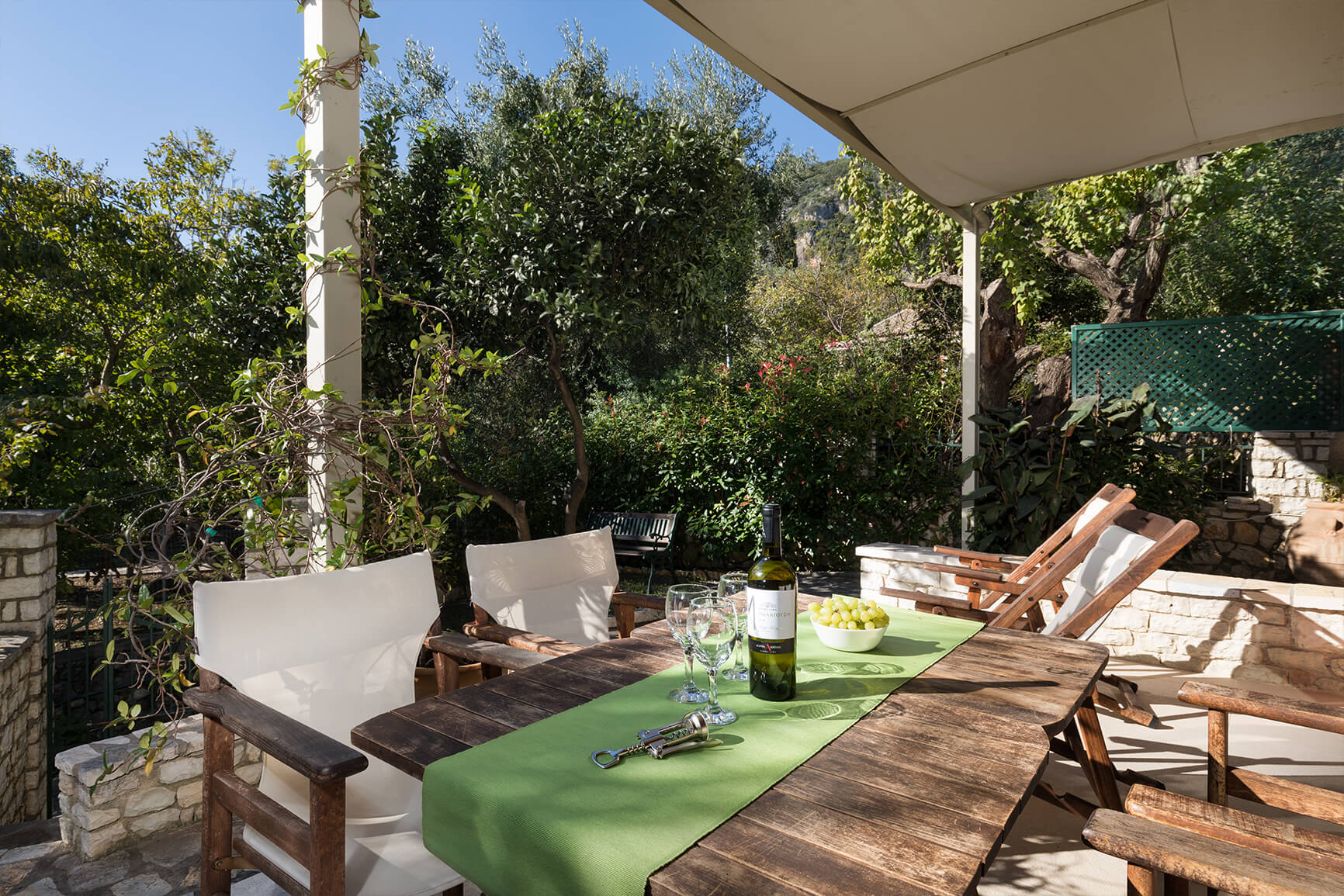 Villa Anthoussa Paleokastritsa - 4 bed apartments garden - Corfu Island